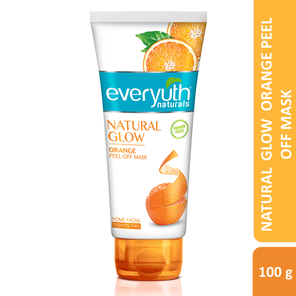 Everyuth Natural Glow Orange Peel Off 100 gm