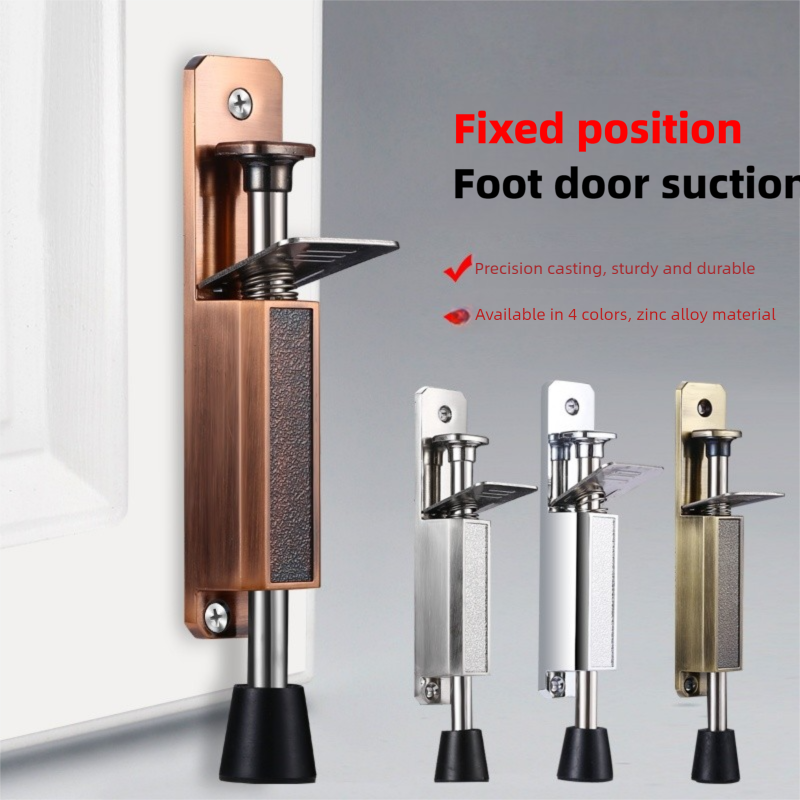 Hot Selling Foot Pedal Door Suction Door Positioner Door Brake Automatic Door Swing Stopper Foot Pedal