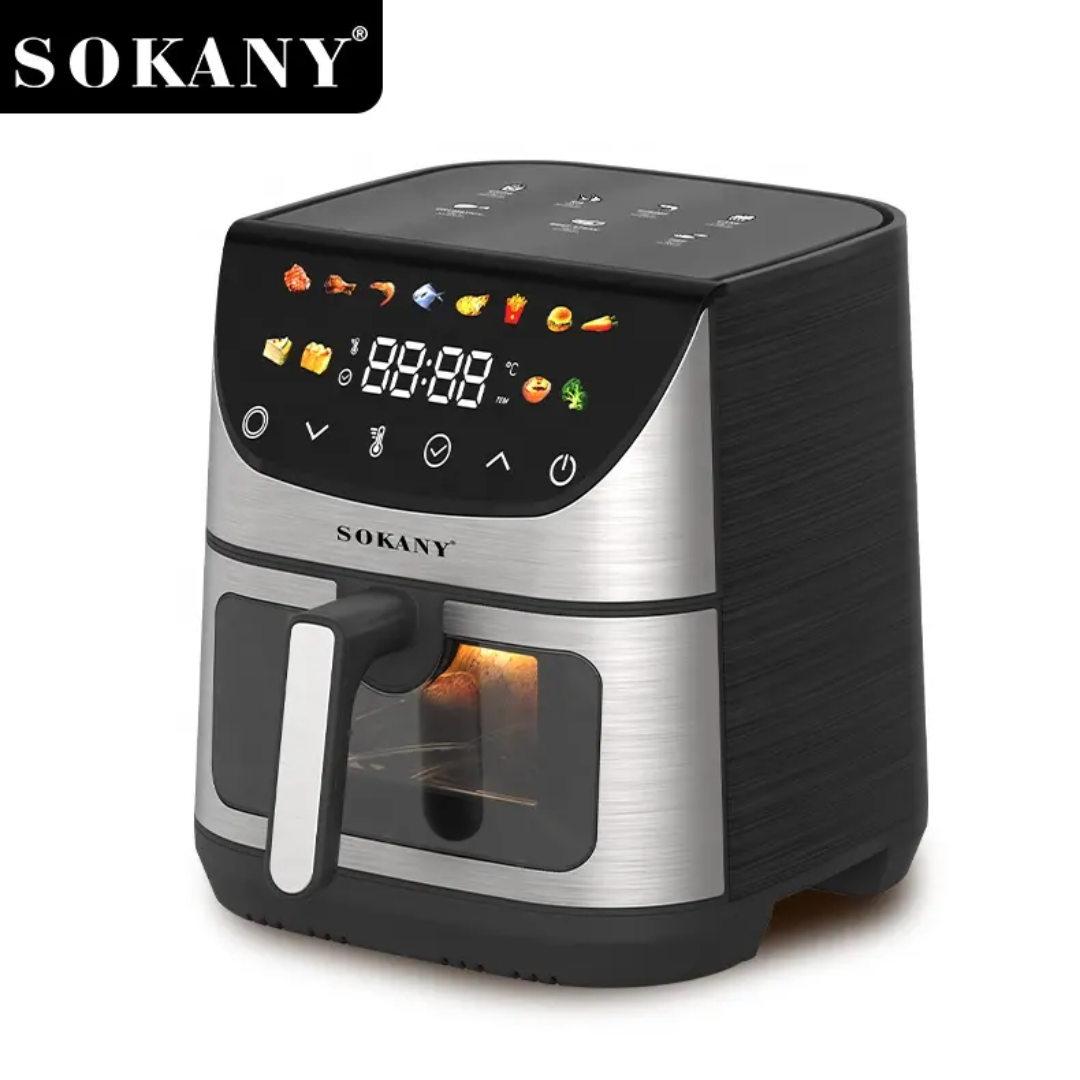Sokany SK-10067 9.5L Air Fryer With Digital Touch And Viewing Window