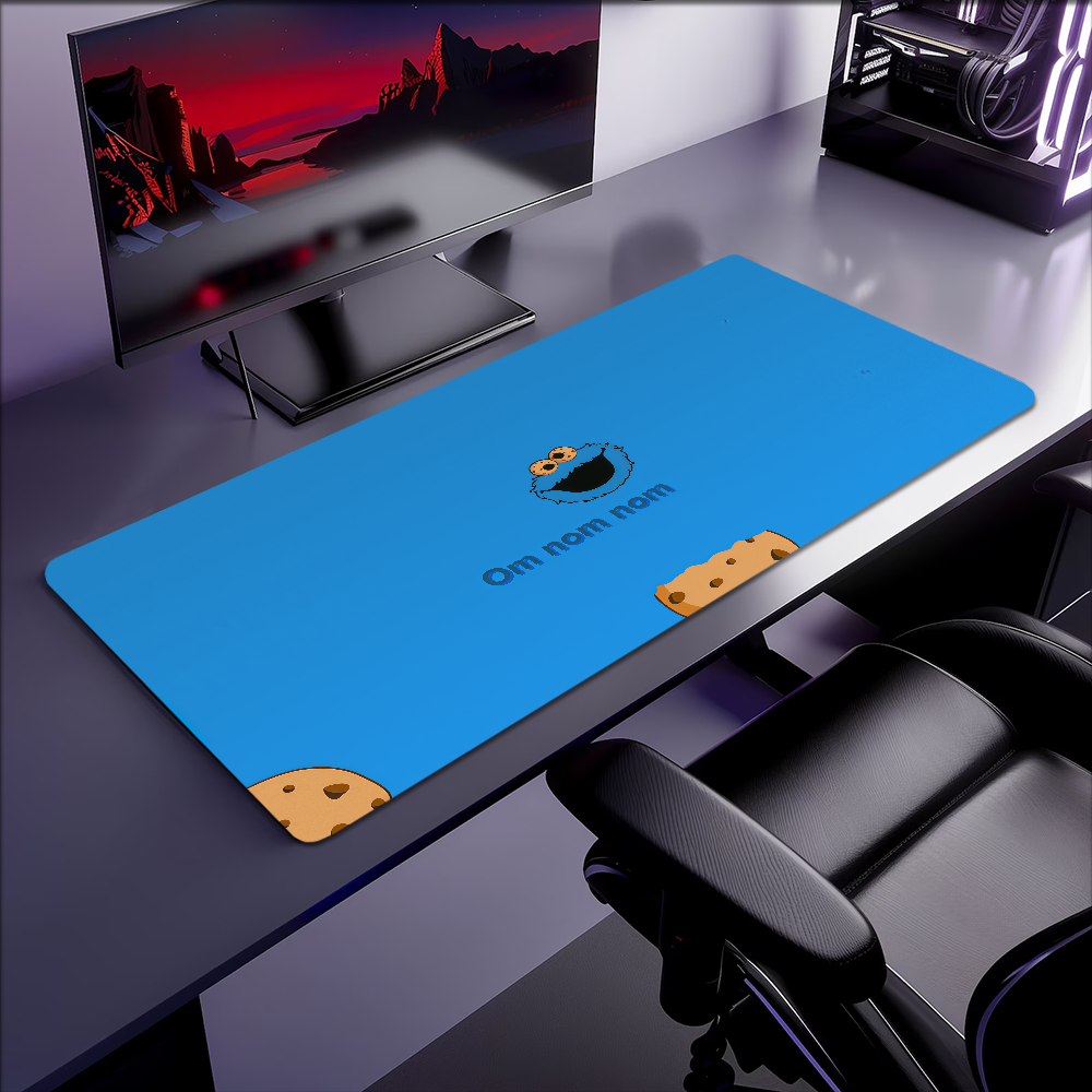 Rubber Desktop XXL M-Monster Cartoon Desk C-Cookies Non-slip Gaming Thickened Kawaii Large MousePad Office