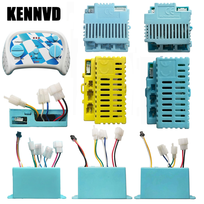 12V 24V 2Pin 3Pin 5Pin 7Pin Universal Children's Electric Ride on Car Bluetooth Remote Control Receiver Motherboard Transmitter