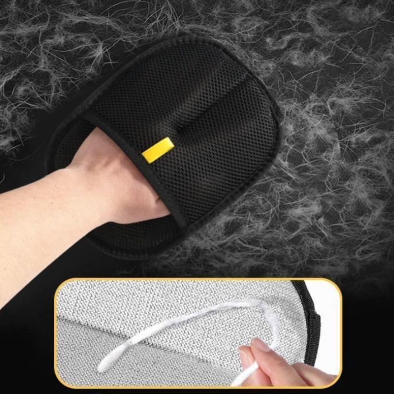 Hot Cat Hair Cleaner Pet Gloves Household Hair Remover Cat Dog Hair Remover Brush Remover Hair Sticking Device Home Hair Scraper