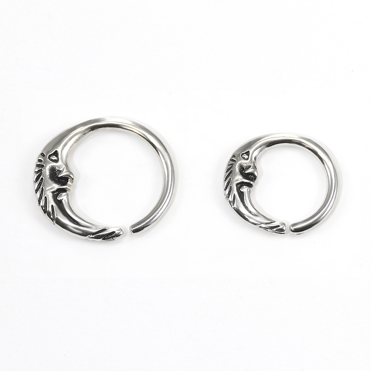 1pc New Head Nose Ring 1.2*8/10mm Suitable For Men And Women Daily Wear Body Nose Piercing Decoration