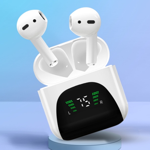 AirPods Beat Box E-2 HI-FI Stereo Sound V5.3 Digital Light Wireless Bluetooth