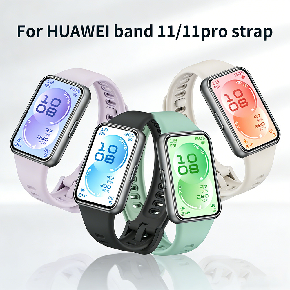 Original Silicone Strap For Band 11 Pro SmartWatch correa Replacement watchband bracelet Band 11 bands