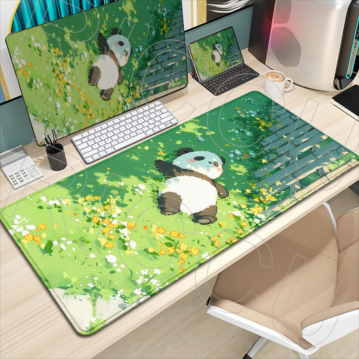 Whale Mouse Pad HD Anime Marine Organism XXL Office Keyboard Mousepad Gaming Large Desk Mat PC Accessories carpet Rug