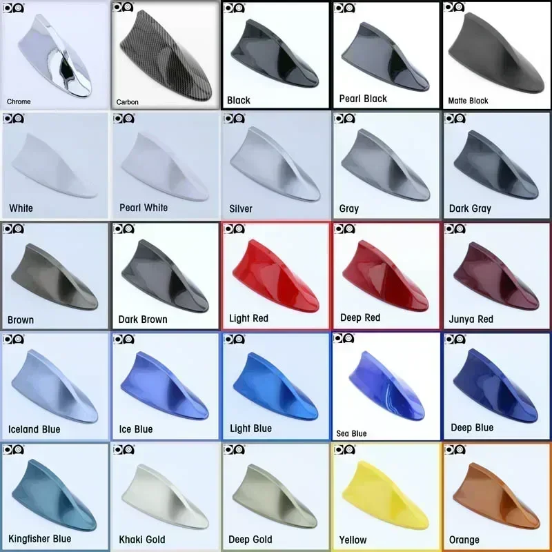 Universal 1D Car Radio Shark Fin Antenna Radio Signal Auto Aerial Suitable For Citroen C-Crosser C3 Picasso C4 Aircross