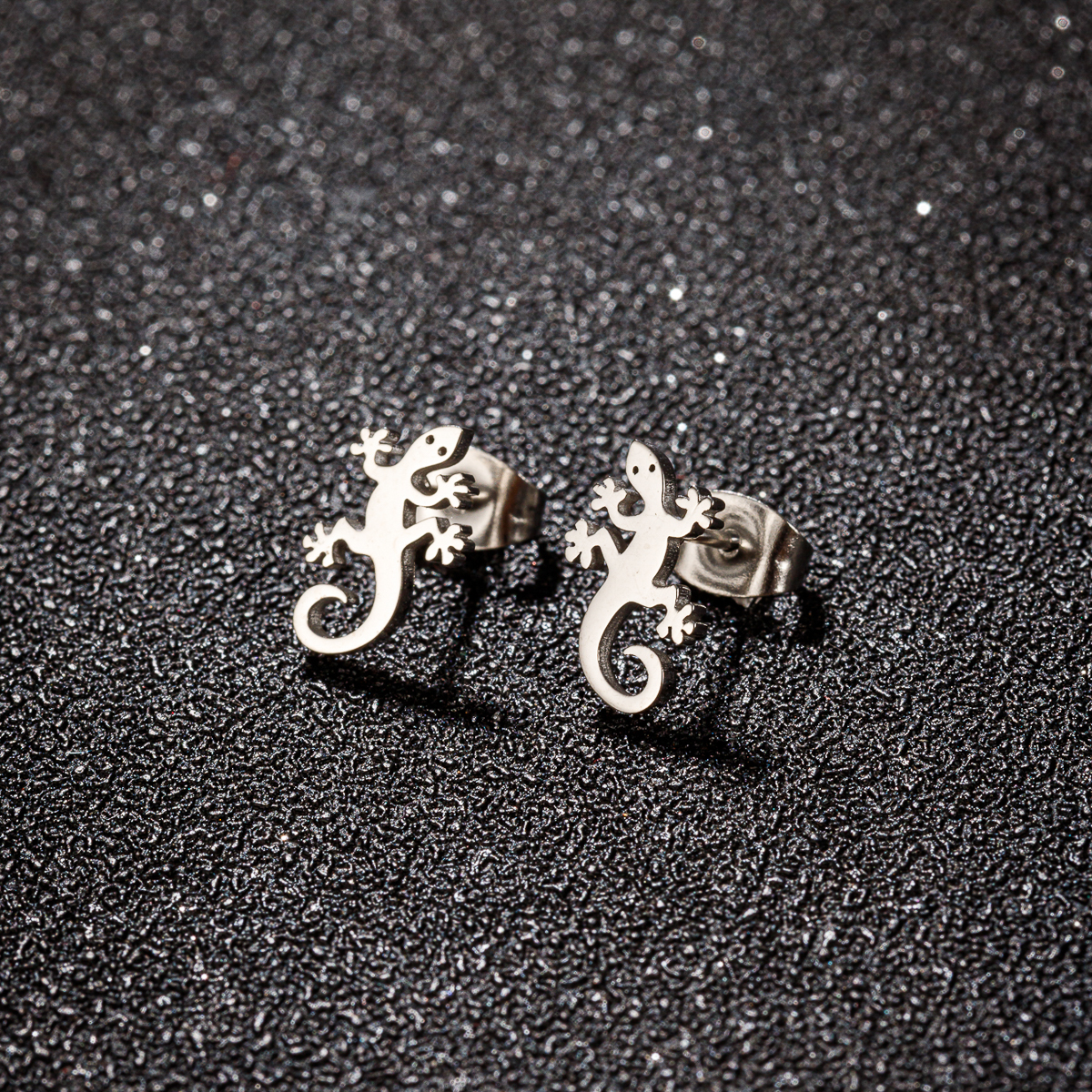 1 Pair Stainless Steel Yoga Stud Earrings For Women Jewelry Party Sport Earrings for Women