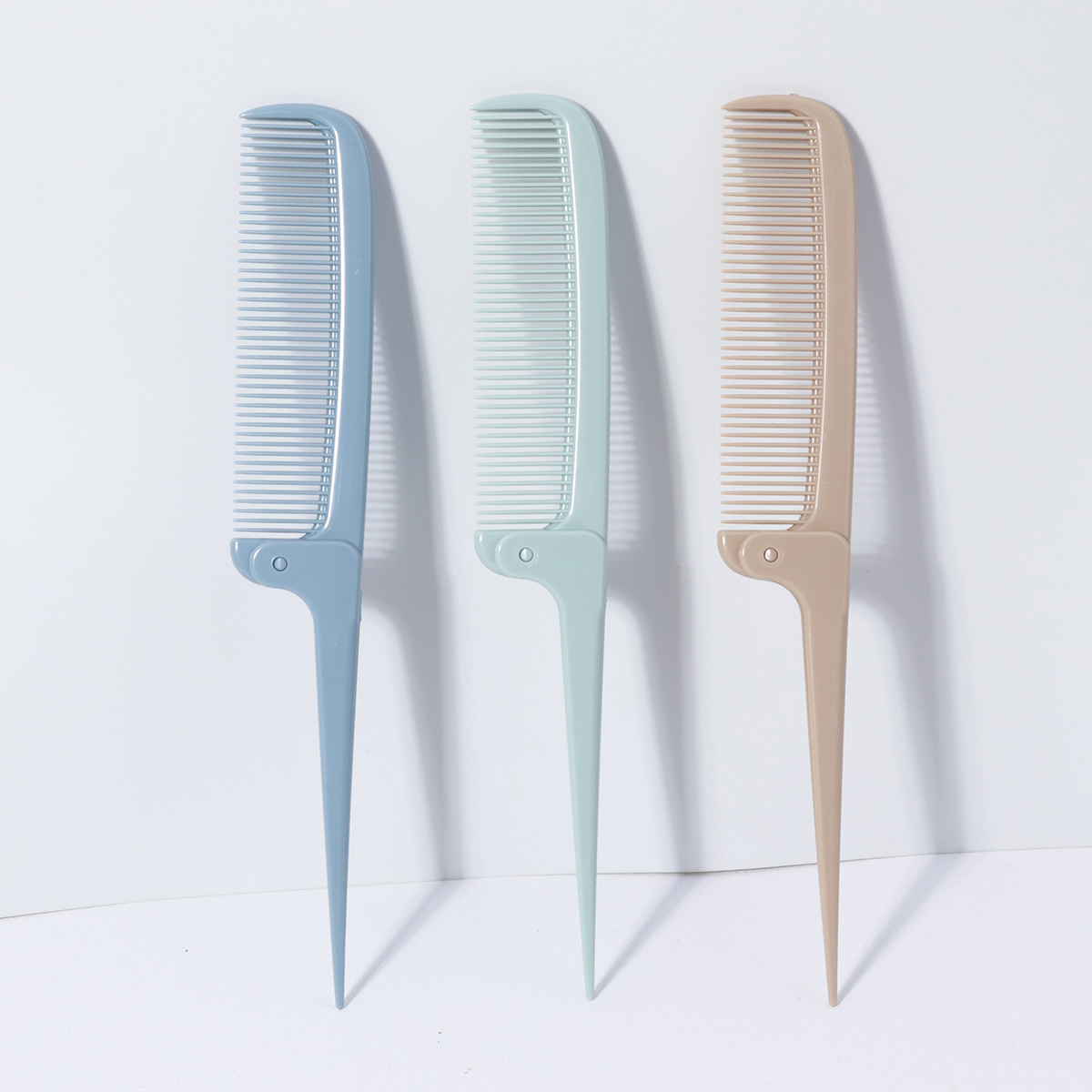 tail comb set, foldable mouse tail comb, styling comb, pocket comb, portable travel comb,special for real hair
