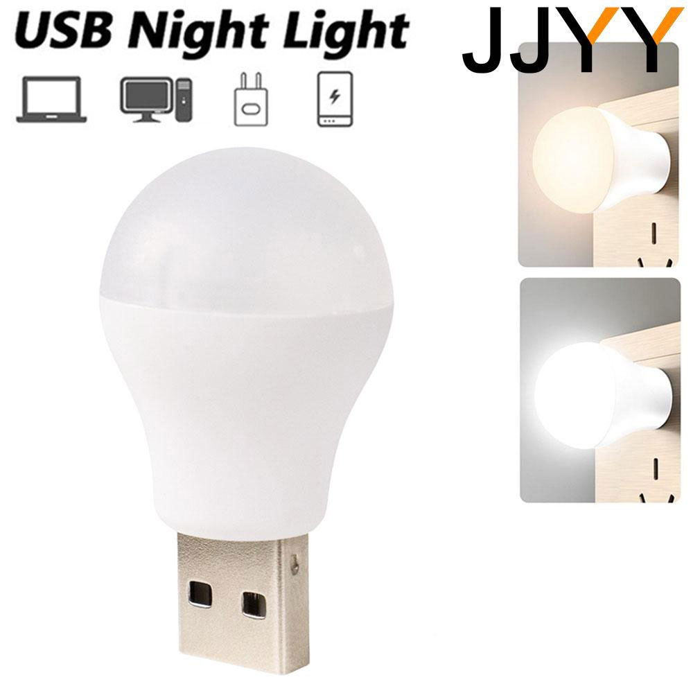 Portable LED Eye Protection Reading Light USB Powered Small Round Night Light for Computer Mobile
