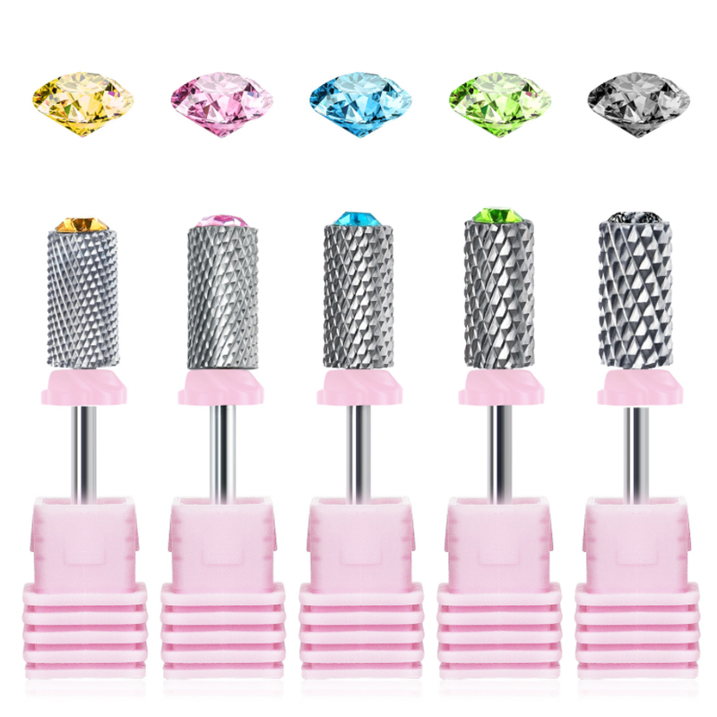 1PC Nail Drill Bits 3/32'' - Carbide Bit for Professional Finish, Gently Remove, Buff & Polish Gel Nails