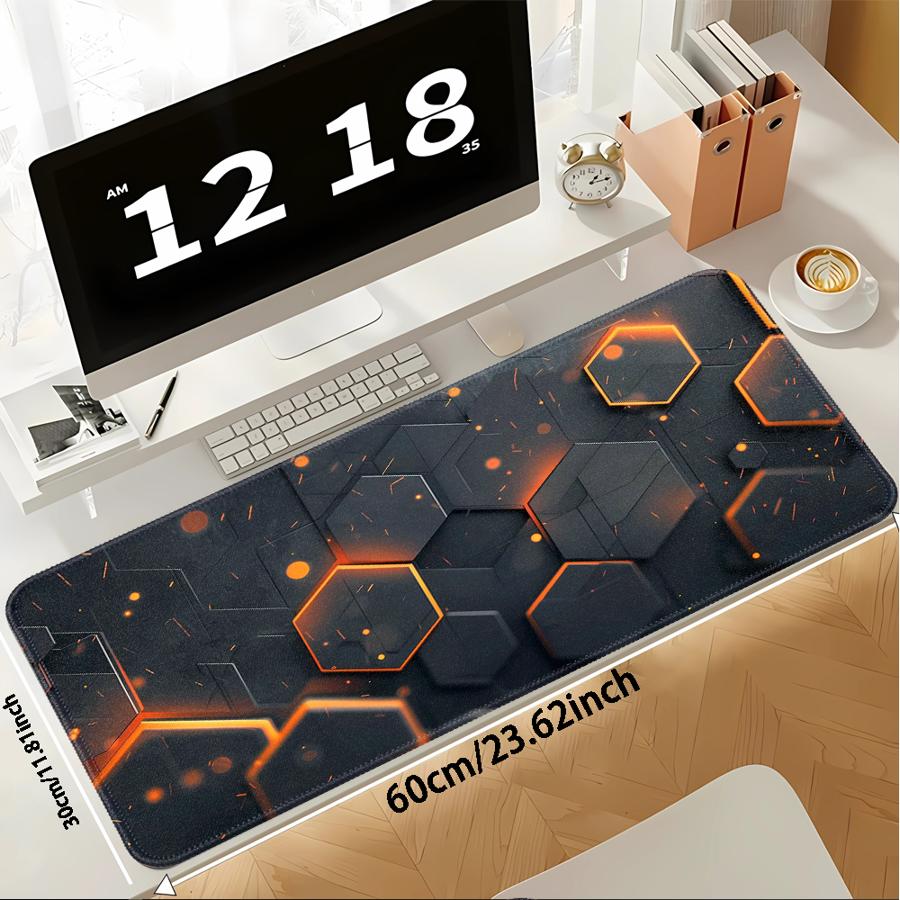 Mouse Pad Game Console Pad Desk accessories Keyboard Mouse Pad office Pad Computer Laptop Pad Carbon Fiber