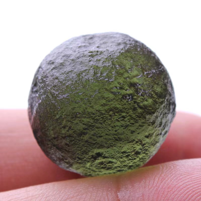 20mm green Moldavite Czech meteorite impact healing energy stone ball natural raw stone crystal energy stone 1 piece