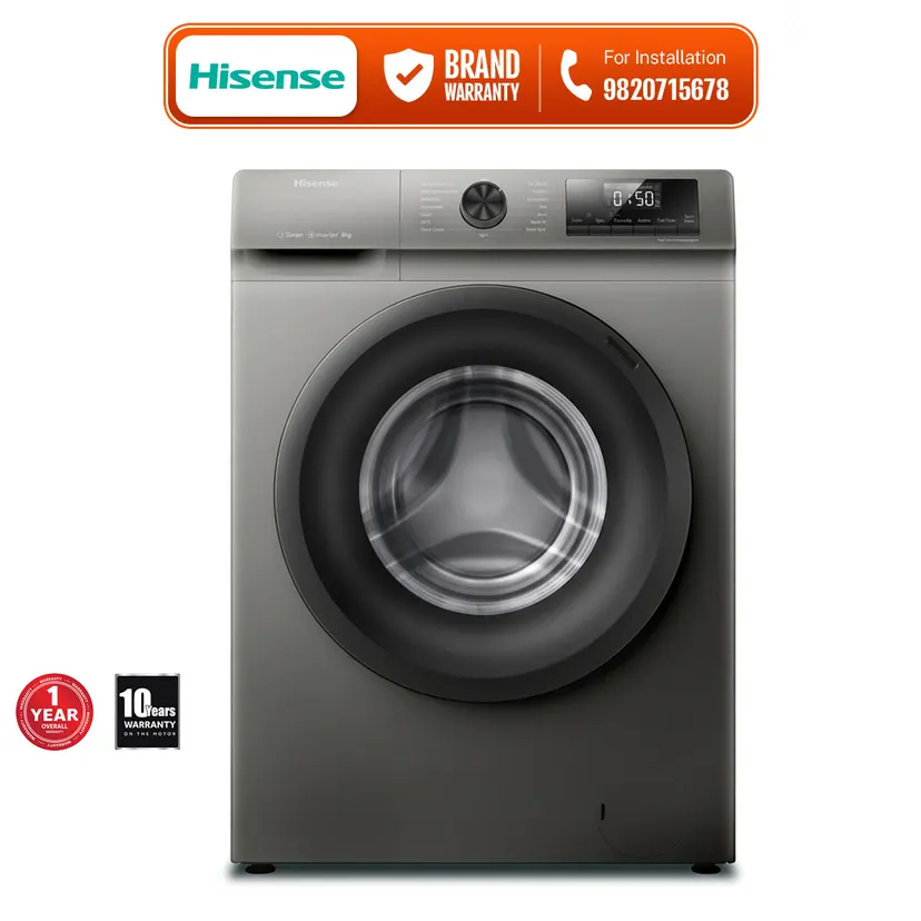 Hisense Washing Machine 8KG Inverter (WFQP8014EVMT)