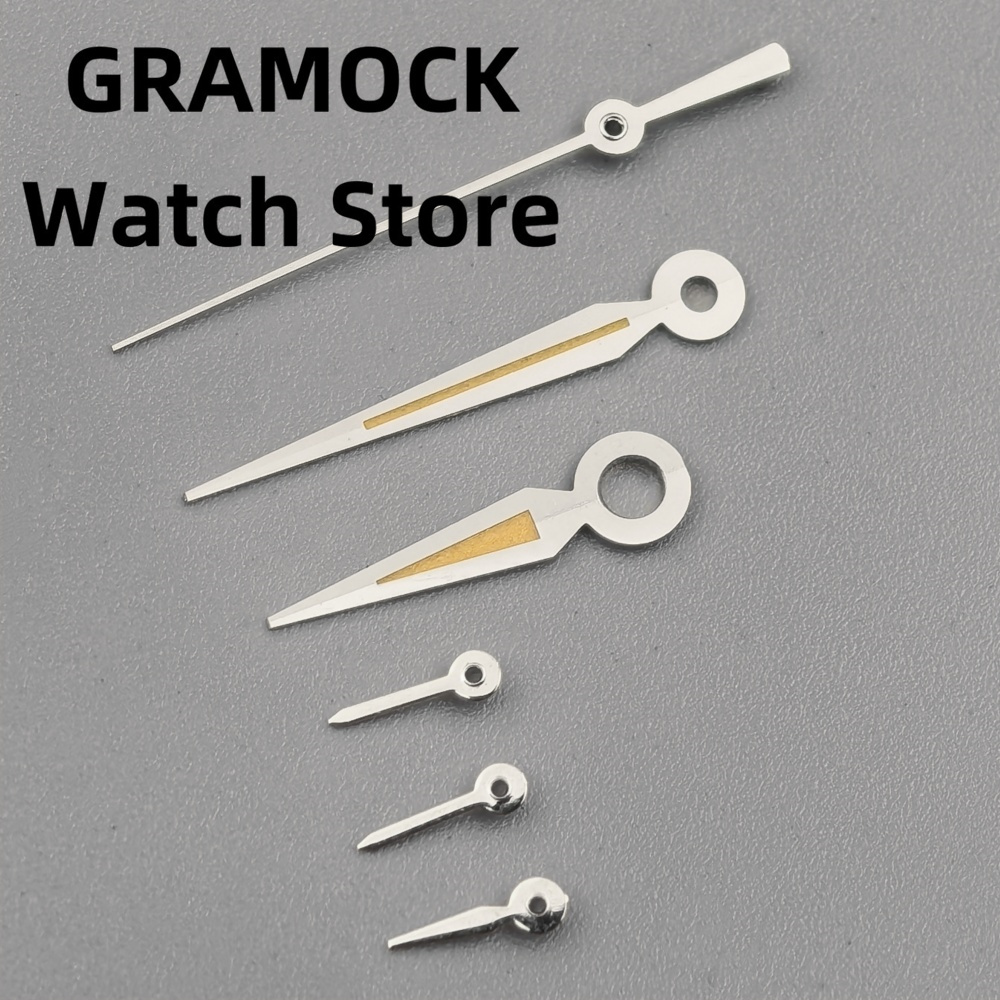 GRAMOCK VK63 Quartz Watch Hands Luminous Fit VK63 VK64 Quartz Movement Multifunctional Timing Running Seconds Watch Accessories