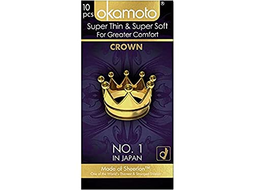 Okamoto Crown Thin Condoms 12 pcs(Set of 10)