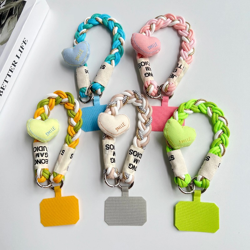 New Upgraded Thickened and Durable Braided Short Rope Mobile Phone Universal Lanyard Multi-functional Handheld Anti-loss Rope