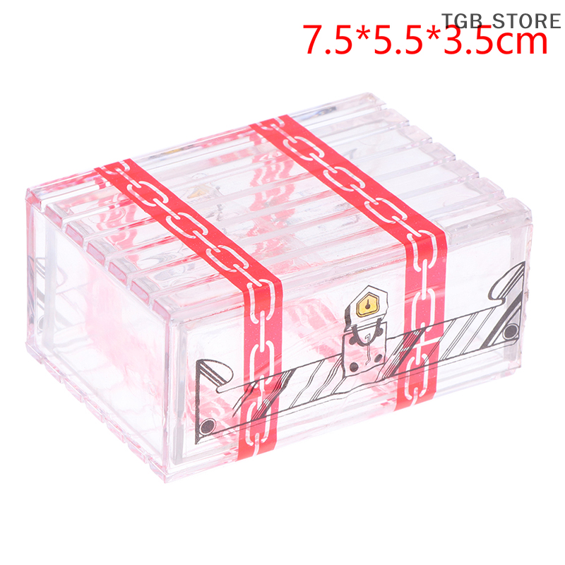 IQ Box Others Can't Open The Transparent Box Magic Trick Secret Drawer Educational Toys Magic Props Intelligence Toys