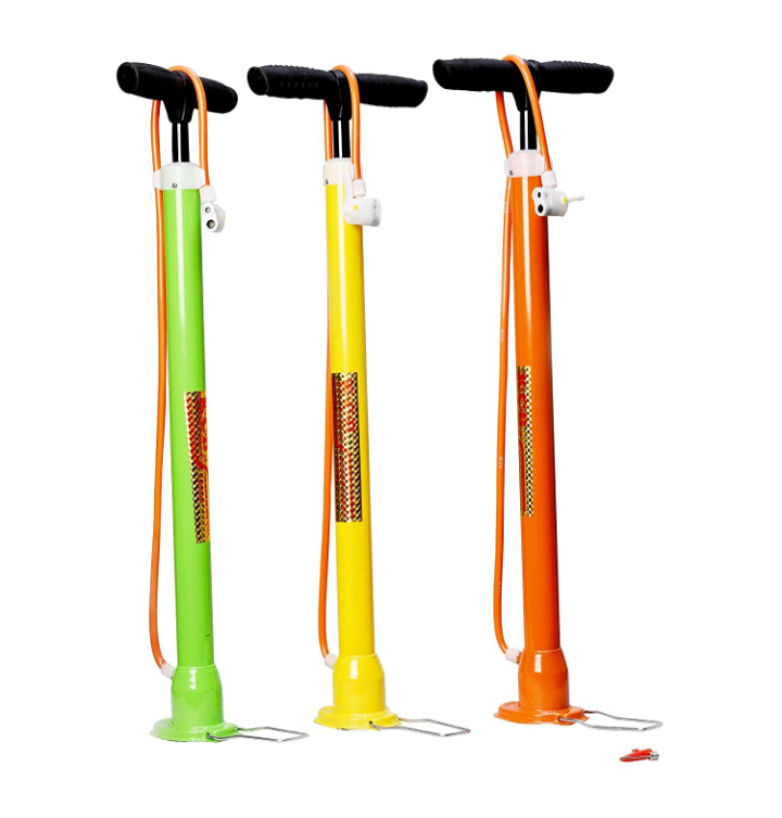 High Pressure Bicycle Air Pump Tyre Inflator for Cycles, Toys, Football Balls