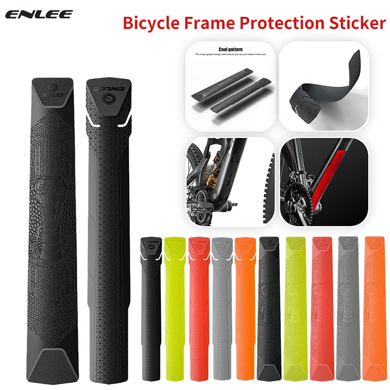 Bicycle Frame 3M Adhesive Protective Patch Mountain Bike Road Bike Anti-Collision Protection Film Lower Tube Protection Plate