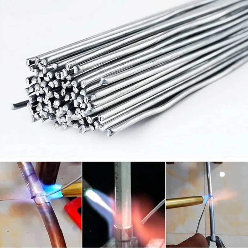 10/20pcs Low Temperature Easy Melt Aluminum Universal Welding Rod for Soldering Aluminum No Need Solder Powder Weld Bars