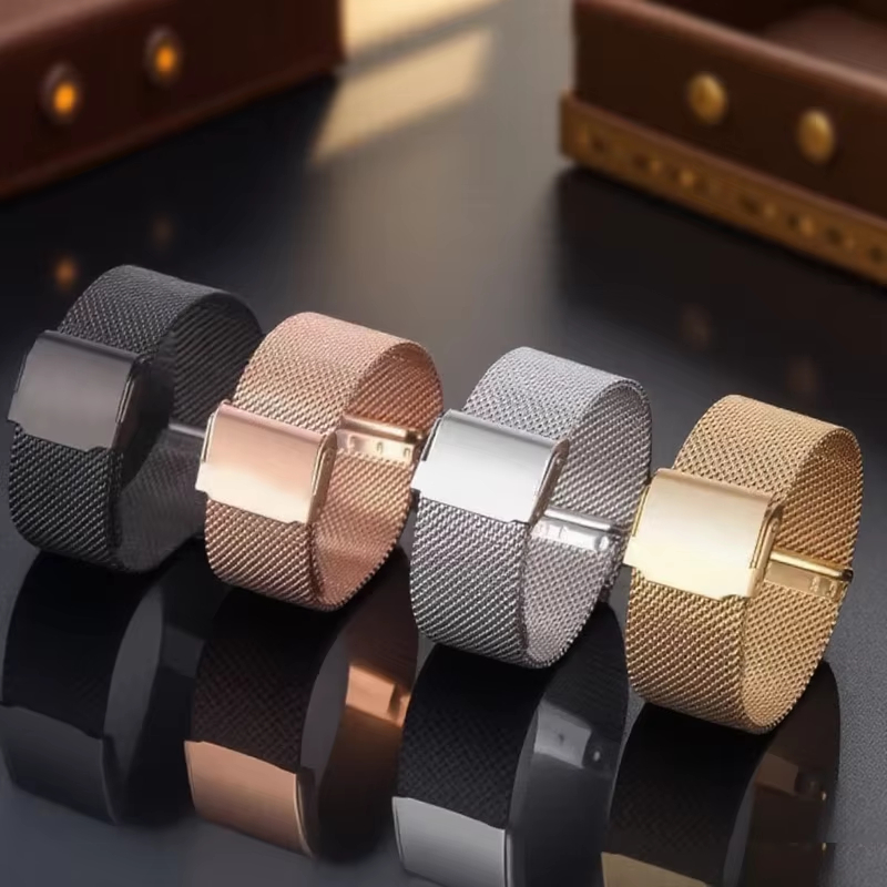 Milanese Strap for Samsung Galaxy Watch 7 6 5 4 44mm 40mm Magnetic Metal Loop Band 22mm 20mm Bracelet Galaxy Watch 4/6 Classic