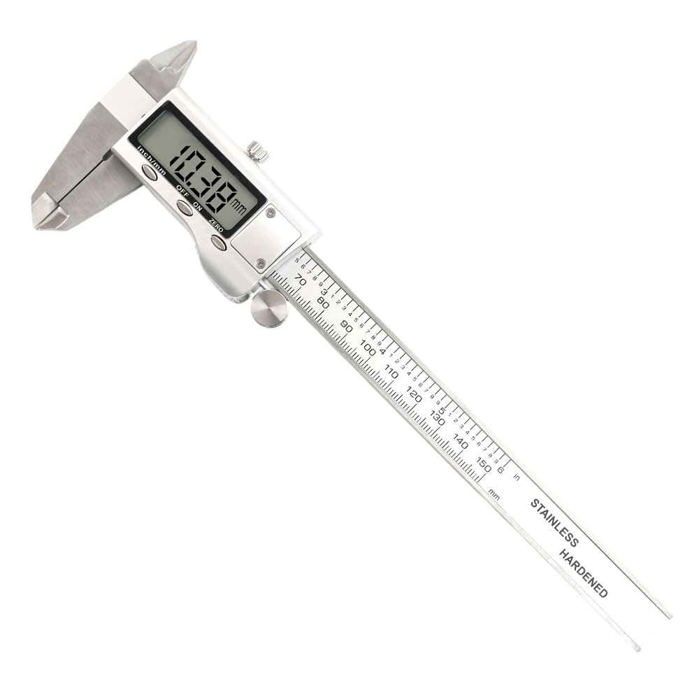 New Vernier Caliper Stainless Steel Caliper 0-150MM 6 Inch 0.01mm Digital Display Electronic Ruler Length Measuring Diy Tool