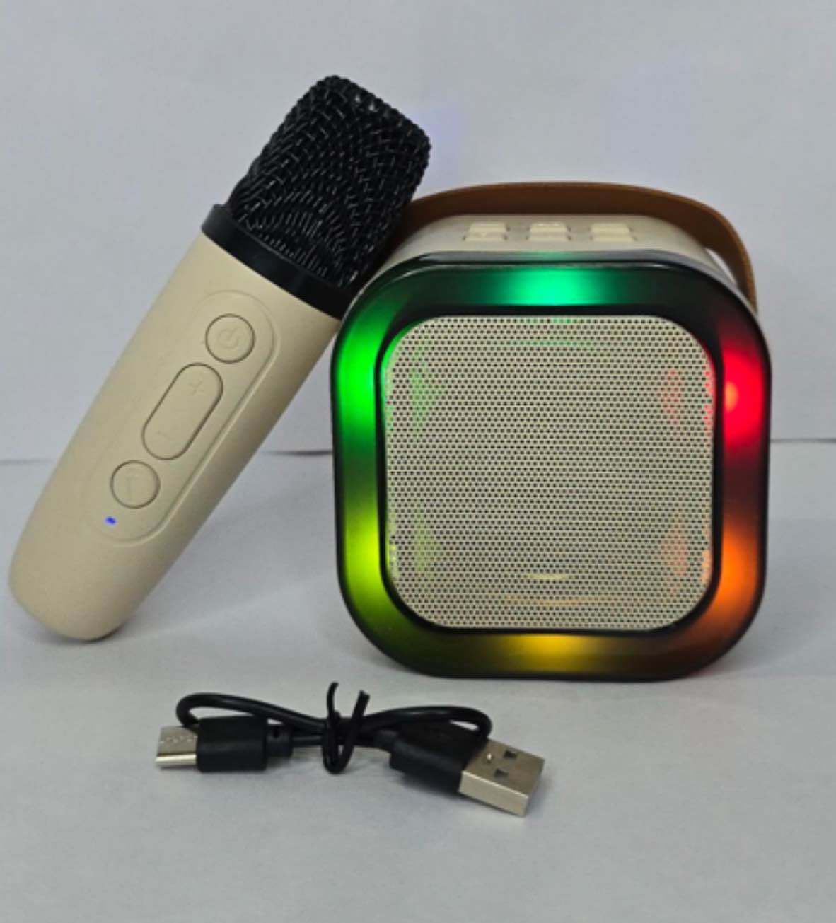 Karaoke Mini Speaker with mic with 5 different voice change