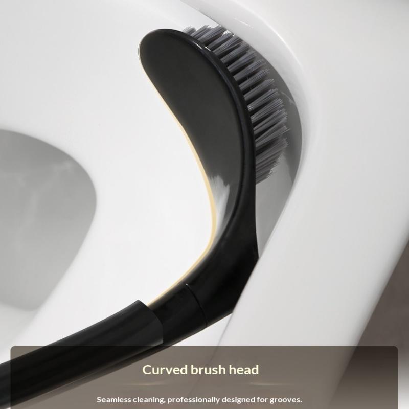 Plastic Toilet Plunger Household Cleaning Tool Toilet Brush With Long Handle Swan Shape Toilet Holders Bathroom Accessories