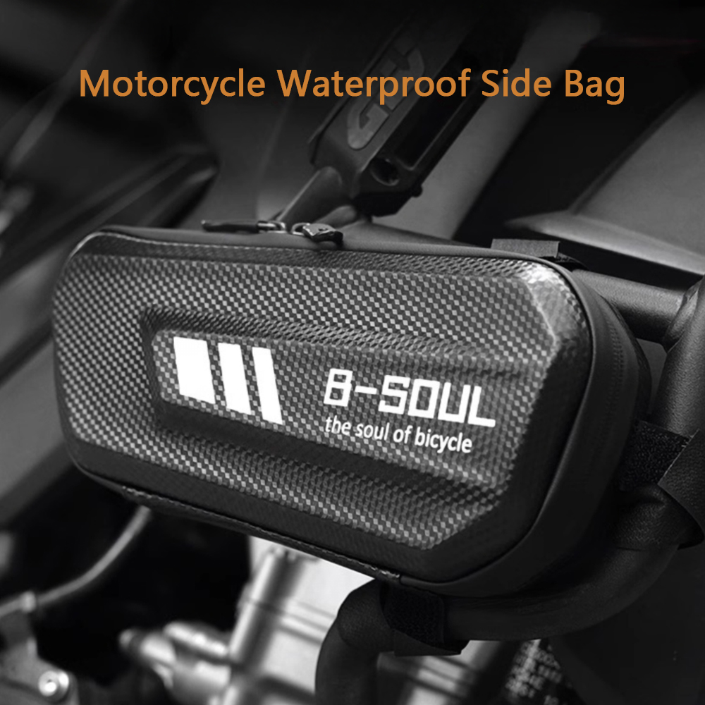 Motorcycle Side Bag Large Capacity Motorcycle Side Pocket Multifunctional Electric Bicycle Hanging Bag For Universal Accessories