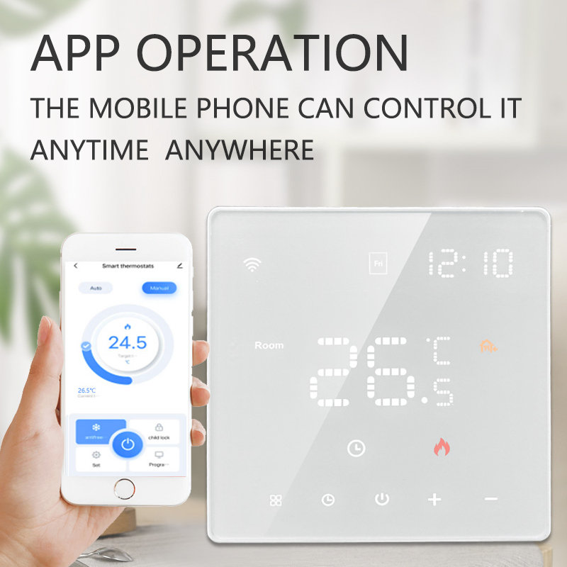 Tuya Smart Home Wifi Heating Thermostat Warm Floor Thermostat 220V Digital Temperature Controller Home Alexa Smart Life