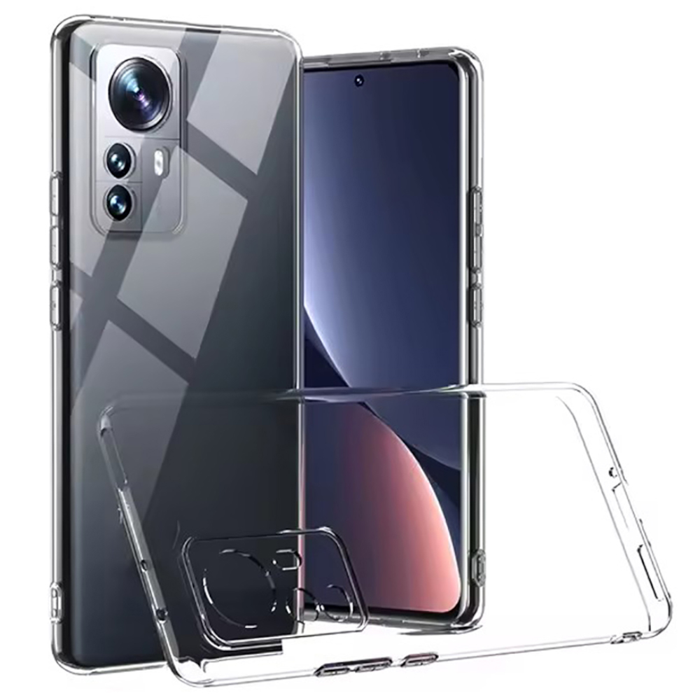 Clear Silicone Soft Case For Mi 12 12x 12s 12 lite 12T Pro Ultra Thin Clear Cover Case