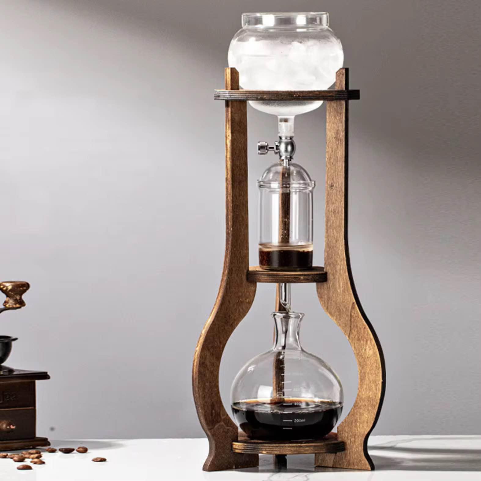 Ice Drip Coffee Maker (Cold Brew Coffee Tower)