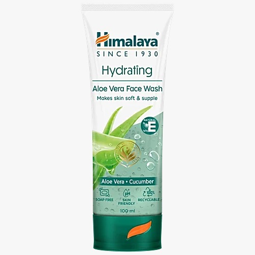Himalaya Hydrating Aloe Vera Face Wash 100ml
