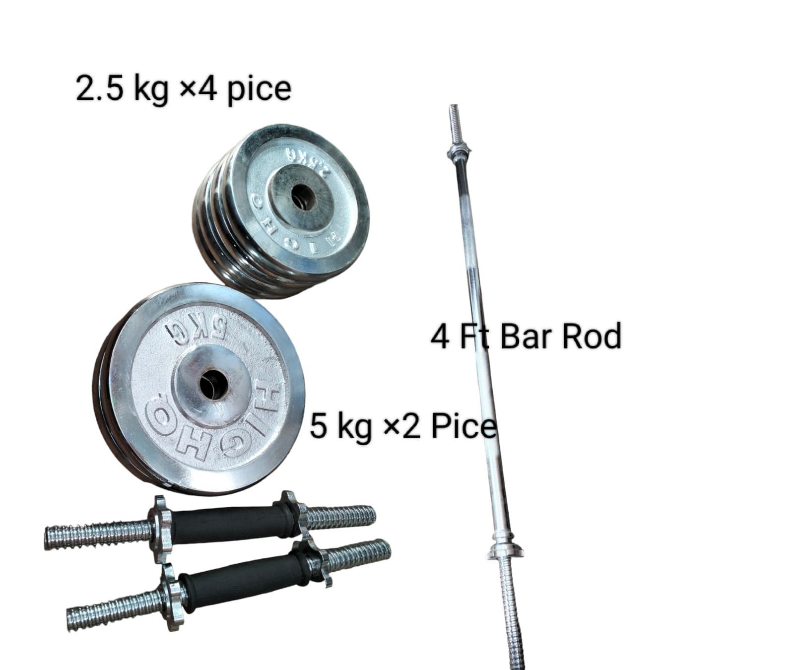 Steal Dumbbell 20Kg Set