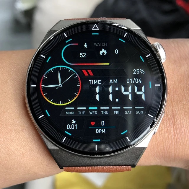 New Smartwatch Men GT3 MAX Smart Watch Men Android Bluetooth Call IP68 Waterproof Blood Pressure Fitness Tracker Smartwatch 2024