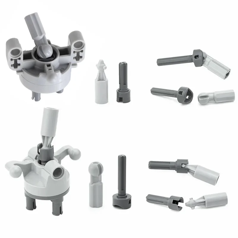 MOC Suspension Drive Steering Transfer Shaft Building Blocks Joint Axle Steering Ball Technical Parts 52731 92906 32494 Bricks