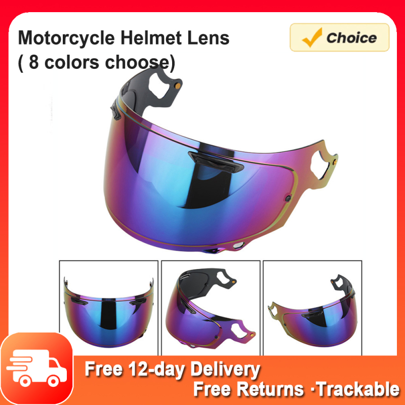 Motorcycle Helmet Visor Replacement for Arai RX-7X REO XD RX-7V VAS-V Full Face Helmet Shield Motorcycle Helmet Lens (8 colors)