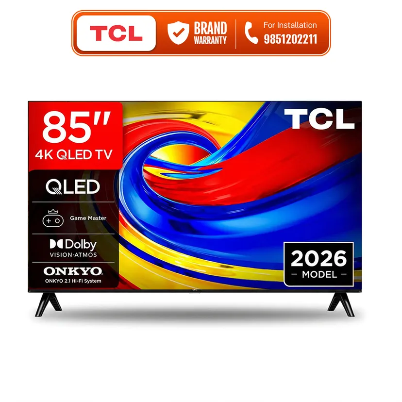 TCL 85 Inch 85P7L-UK Smart 4K UHD HDR QLED Google TV