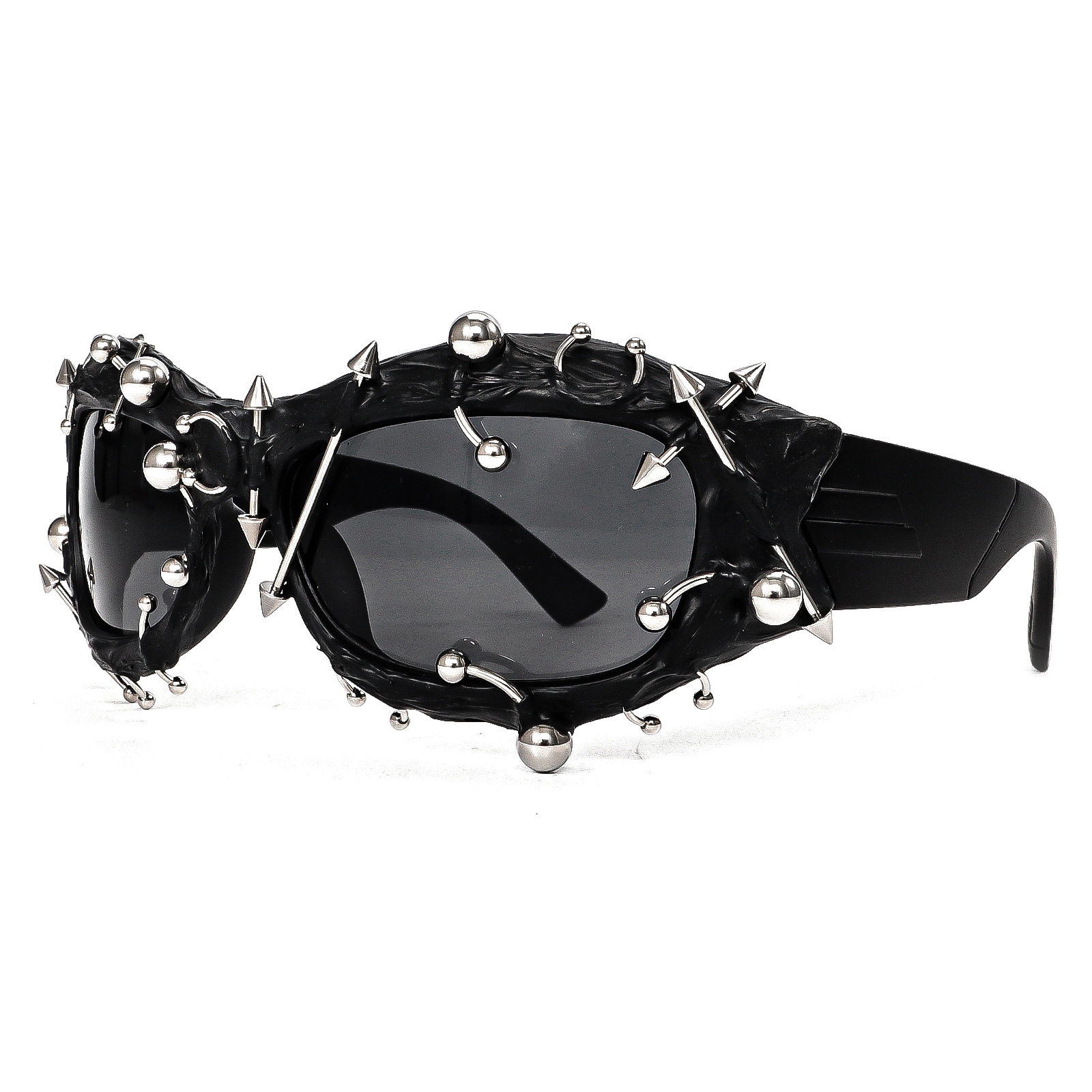 1PCS New Arrival Cyberpunk Style Fashion Sunglasses Trendy PC Frame Outdoor Streetwear Accessories for Men Women Unique Eyewear