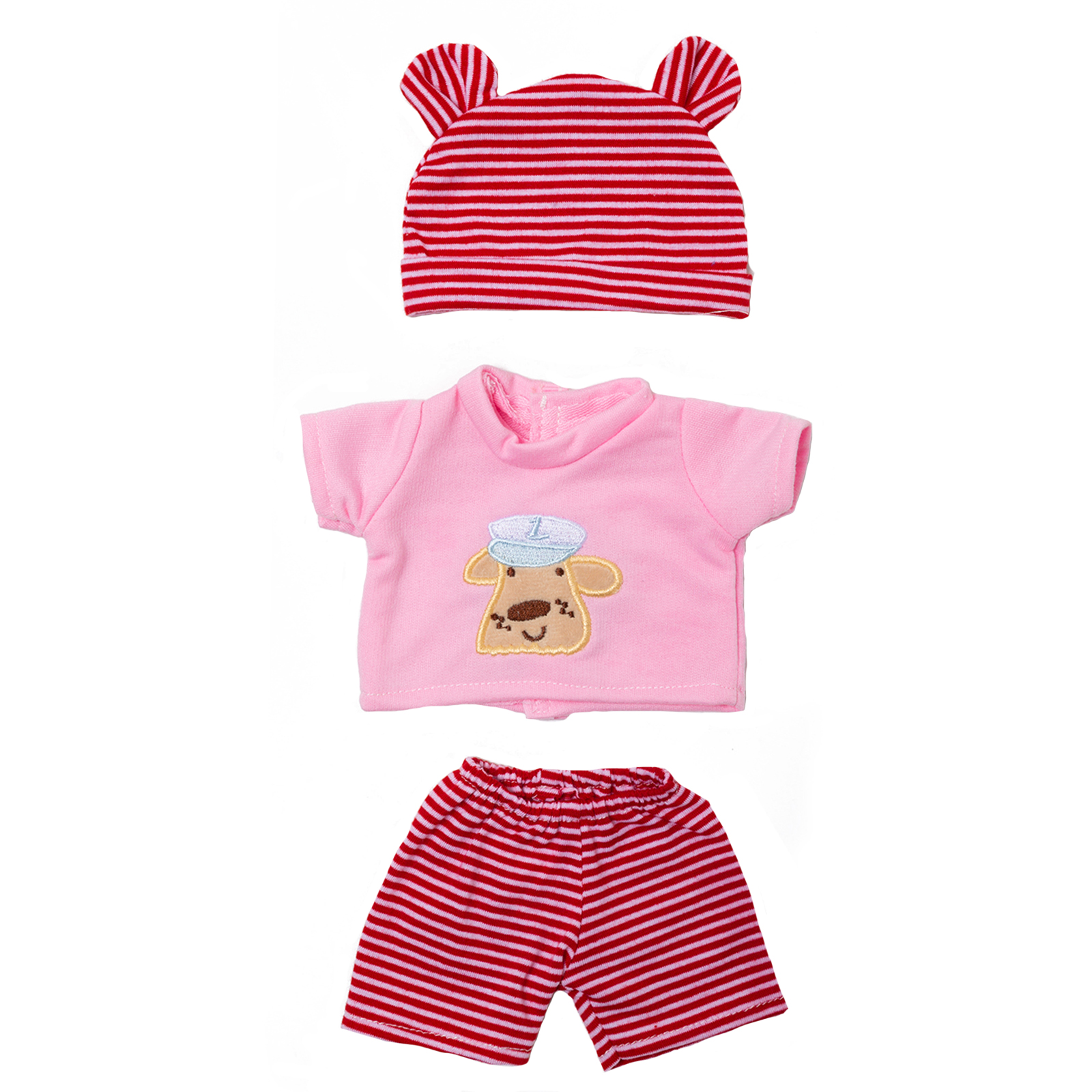 3pcs In 1, New Jumpsuit Set Suitable For 12 - 13 - 14 Inch Baby Doll 30 32 35cm Reborn Baby Doll Clothes