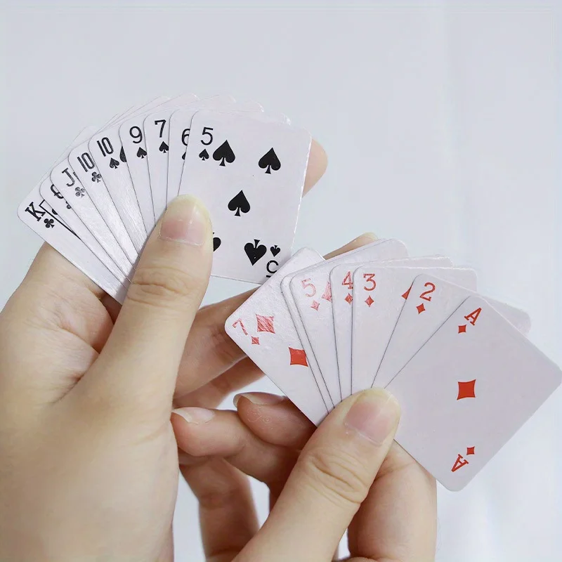 of cute mini poker cards, interactive party holiday game creative , Halloween,