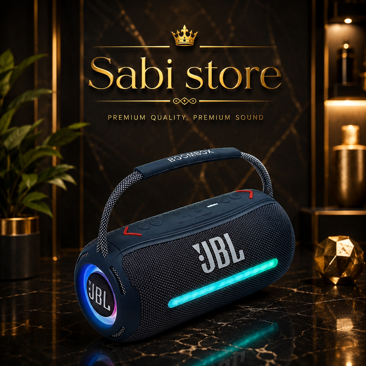 Boombox 360 Surrounding Sound High Bass Wireless Speaker