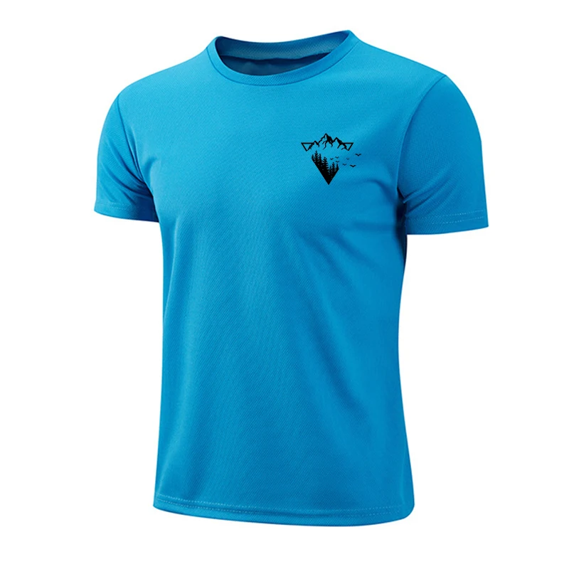 2026 New Arrival Men's Sports T-shirts High Quality Summer Daily Exercise Training Short Sleeved Top Outdoor Jogger Tees