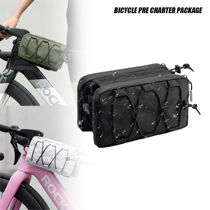 Universal Bicycle top tube bag bike frame, floating saddle bag mountain road bicycle storage bag crossbody bag mobile phone bag