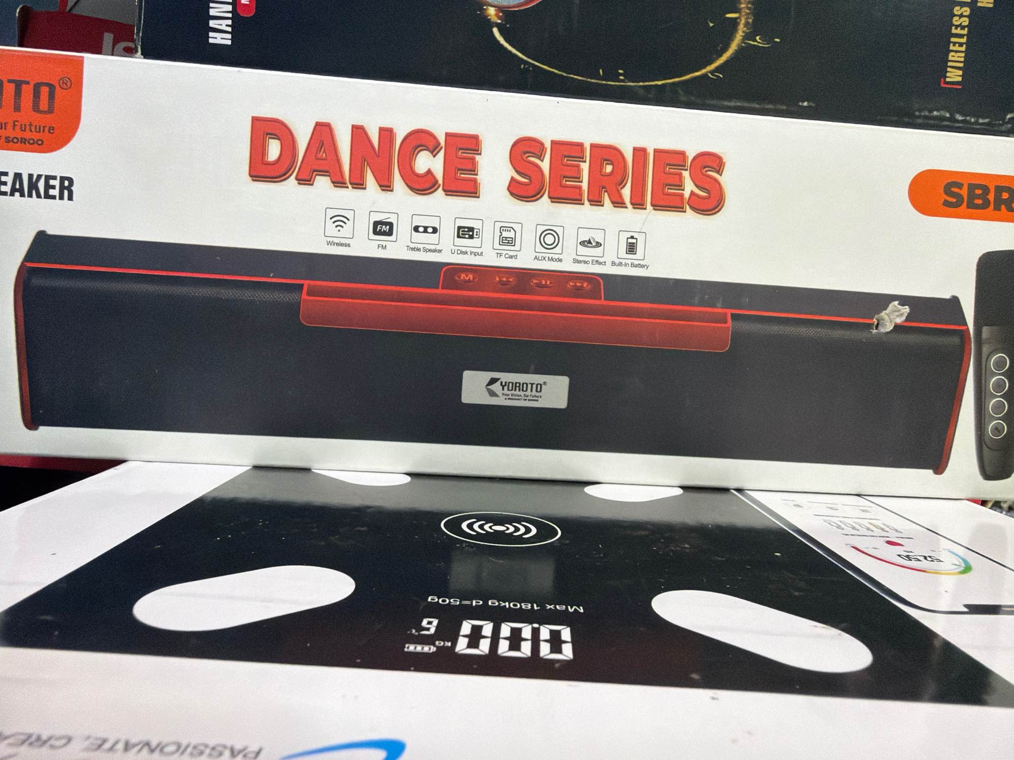 Car Model Bluetooth Speaker with RGB Lights TF Card FM Radio Rechargeable Speaker