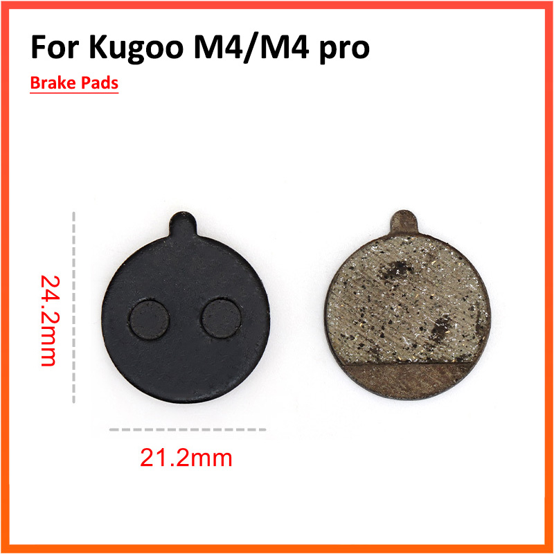 Brake Pads Replacement Parts for KUGOO M4 PRO electric Scooter Folding KickScooter Caliper Brake Disc Braking Parts 1 Pair