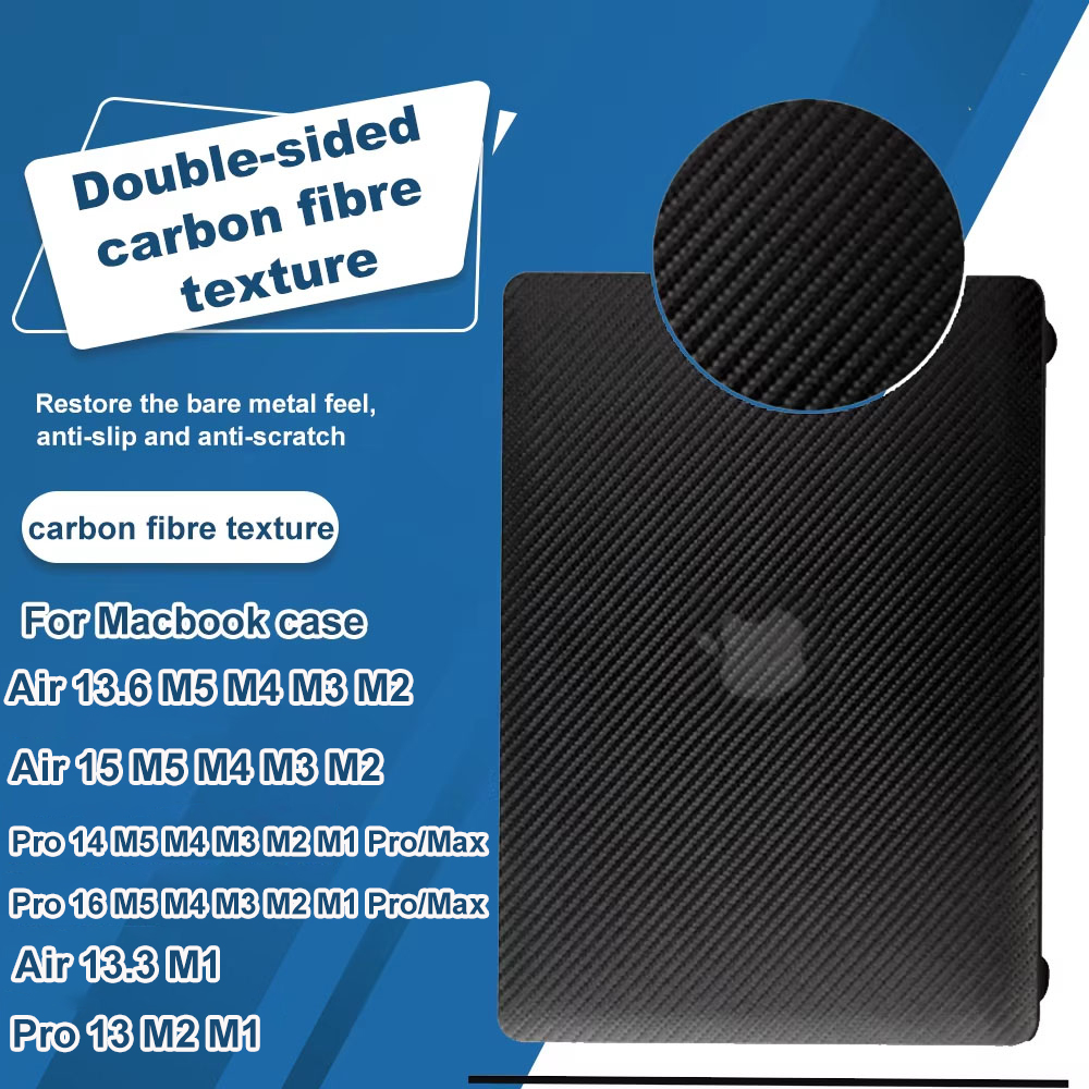 TPU Soft Edge Laptop Case for MacBook Pro 14/16 inch M5 2026, Protective Durable For MacBook Air 13.6'' Easy To Install