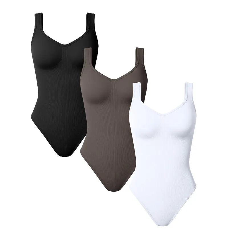 Style Casual Ladies Jumpsuit Bandage Backless Seamless Hot Spring Vacation Women's Bodysuit