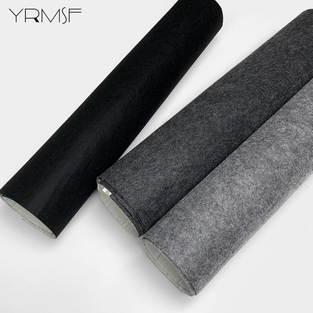Car Lining Carpet Felt Mat Self Adhesive Film Carpet Non-Woven Fabric Waterproof Film Interior Felt Repair for Cars Accessories